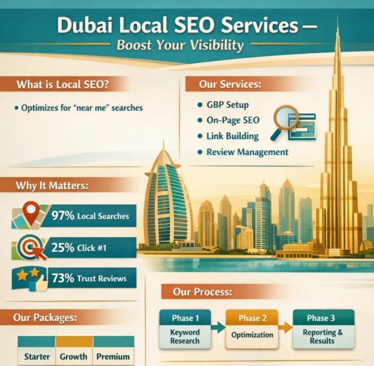 1 Local SEO Agency in Dubai, UAE – SEO Experts & Packages”